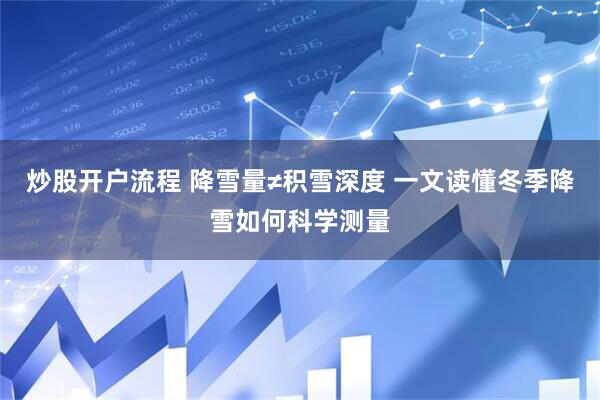 炒股开户流程 降雪量≠积雪深度 一文读懂冬季降雪如何科学测量