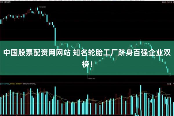 中国股票配资网网站 知名轮胎工厂跻身百强企业双榜！